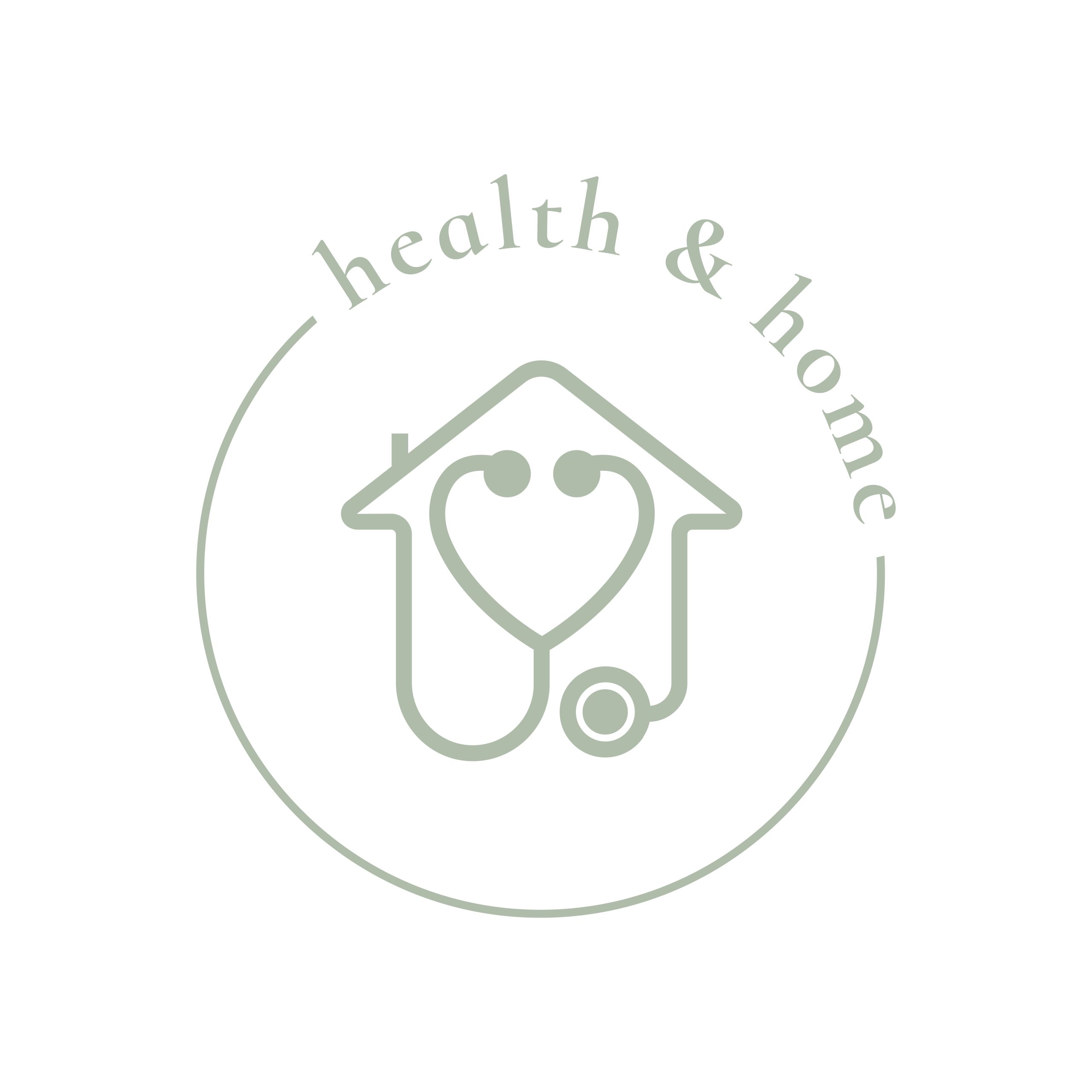 Health & Home Design Logo